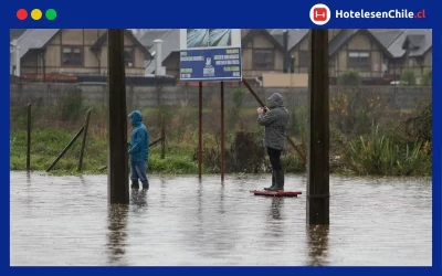 ¡Desastre climático en el sur de Chile! Intensas lluvias desatan inundaciones masivas