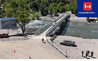INAUGURAN PUENTES MECANO QUE RECUPERAN LA CONECTIVIDAD EN SAN FABIÁN