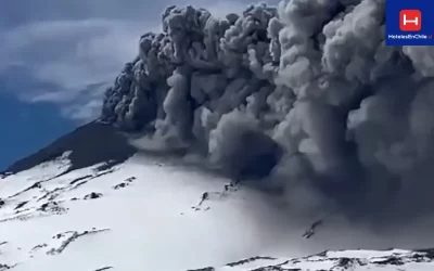 Nevados de Chillán registra pulso eruptivo